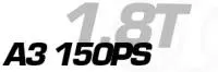 A3&nbsp;1.8T&nbsp;150&nbsp;PS