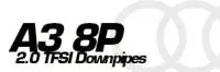 Audi&nbsp;A3&nbsp;8P&nbsp;2.0&nbsp;TFSI&nbsp;Downpipes