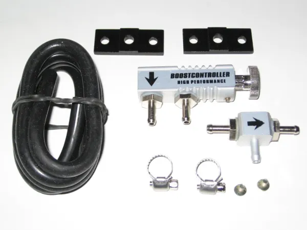 Boost Controller/Ladedruckregler mechanisch silber / Lila