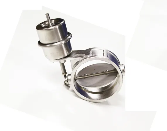 Klappensteuerung ø 63,5mm 2,5" geöffnet, druckgesteuerte Auspuffklappe Edelstahl