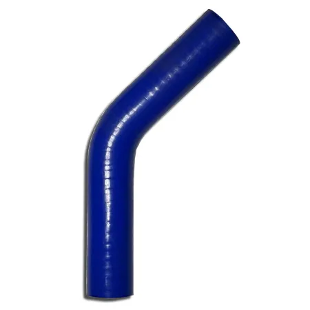 Silikonbogen 45° Grad 22mm innendurchmesser blau L 100mm 3 lagig 4mm Wandstärke