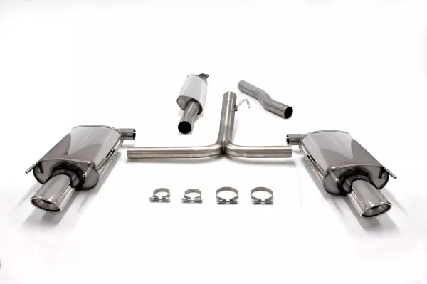 Simons Edelstahll Sportauspuff Duplex 90x 120 mm Oval Opel Insignia 4/5-Türer AWD 1.6T, 2.0T, 2.8 EG Betriebserlaubnis #1 #1