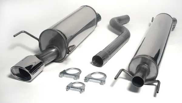 Sportauspuff Simons für Opel Astra H GTC Schrägheck ø 63,5mm aus Edelstahl mit EG-Genehmigung (eintragungsfrei)