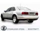 Simons Edelstahl Sportendtopf 2x80 mm für Audi S8 2WD/Quattro 4.2I