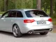 Simons Edelstahl Sportendtopf Duplex L+R 1x100 mm für Audi A4 (B8) 2wd/Quattro Limousine/Avant/Allroad/Kombi 1.8T/2.0T EG-Genehmigung