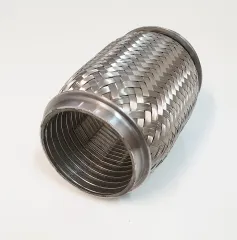 Flexrohr Edelstahl L 100mm ø 38mm mit Interlock