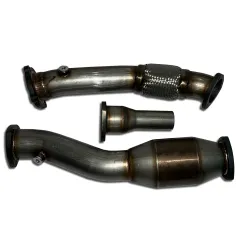 Hosenrohr Downpipe Quattro für Audi A3  TT 1.8T 180PS  ø 76mm + 200 Zelllen Kat 