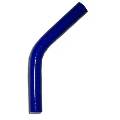 Silikonbogen 45° Grad 16mm innendurchmesser blau L 100mm 3 lagig 4mm Wandstärke