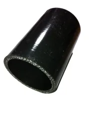 Silikonverbinder gerade ø 83mm schwarz 4 lagig 5mm Wandstärke 