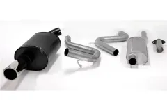 Simons Aluminierter Stahl Sportauspuff für Ford Mondeo MK 1