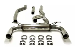 Simons Edelstahl Sportauspuffanlage Duplex 90 mm für BMW F36 420D