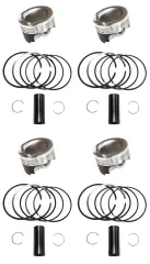 Wiseco Schmiedekolben Turbokolben Polo G40 1.3L 8v 75,5mm CR 8.0:1 20mm